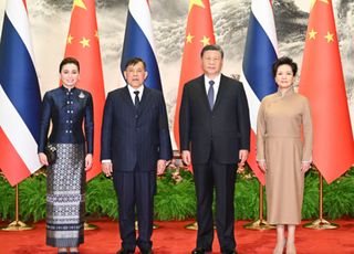 태국 국왕, 사상 첫 中 국빈 방문…"우리는 형제"