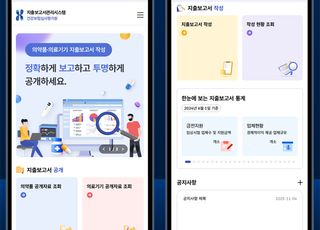 심평원, 의약품·의료기기 지출보고서 관리시스템 첫 공개