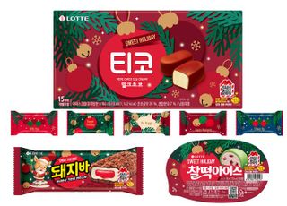 롯데웰푸드, ‘크리스마스 에디션’ 아이스크림 3종 출시
