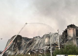 천안 이랜드패션 물류센터 화재 발생 60시간 만에 완진