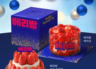 파리바게뜨, 홀리데이 케이크 공개...사전예약 이벤트 진행