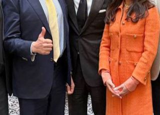 정용진 신세계 회장, 빈 살만 사우디 왕세자 미국 방문 환영행사 참석