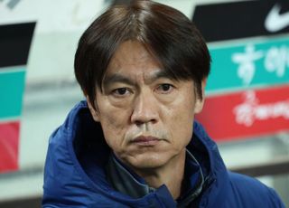 홍명보 감독 '가나전 앞두고'