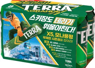 하이트진로, ‘테라 X 모나용평’ 겨울 캠페인