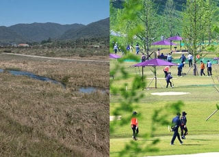 허허벌판 홍수조절지가 ‘13만의’ 파크골프장으로...구복규 화순군수 “결단이 일으킨 상전벽해”[인터뷰]