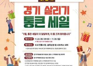 양주시, 22일부터 양주사랑카드 20% 캐시백 제공