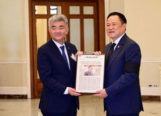 정원주 대우건설 회장, 아누틴 찬위라꾼 태국 총리 예방…K시티 협력 논의