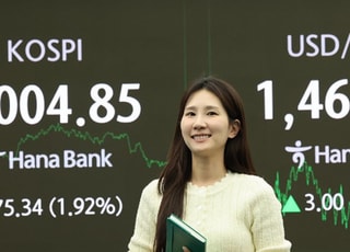 엔비디아발 훈풍에 삼전·하이닉스 ‘쑥’…코스피 4000선 탈환 [시황]