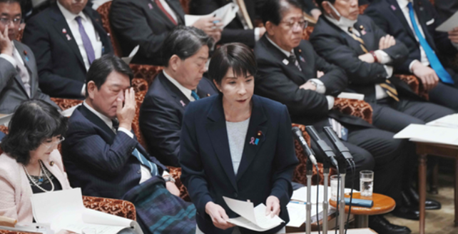 다카이치, '中과의 갈등'에도 지지율 높아…내년 초 중의원 해산할 수도