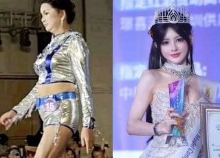 논란됐던 中 모델대회, 실제 우승자 있다? 해명 들어보니...