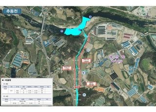 경기도, 포천 추동천 0.63km 정비 착공…홍수 방어력 대폭 강화