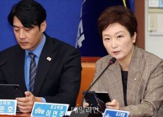 이언주, 정청래 면전서 '1인1표' 직격…"숙의해야" 비판 후 퇴장