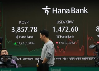 뒷심 부족했던 코스피, 외인 ‘사자’에도 3850선 강보합 [시황]