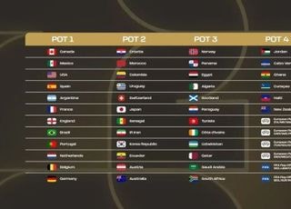 홍명보호, 북중미월드컵 포트2 확정…최상·최악의 조는?