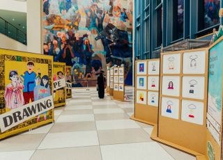 경기도 후원 국제 어린이 평화 그림전 '드로잉 호프(DrawingHope)' 성황리 마무리