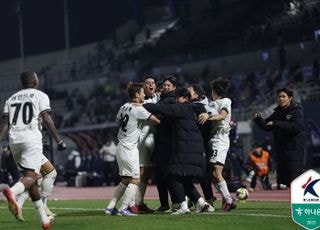 ‘부천 나와!’ 성남, 4위 서울이랜드 꺾고 PO 진출…후이즈 결승골