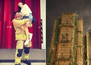 결혼 한 달 남았는데...홍콩 화재로 숨진 소방관