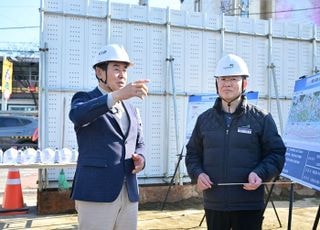 포천시, 옥정~포천 광역철도 공사현장 점검 실시