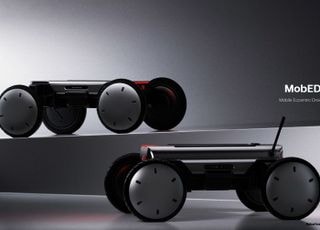 현대차·기아, 자율주행 로봇 플랫폼 '모베드' 첫 공개