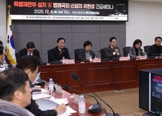 "내란재판부·법왜곡죄, 나치 시절과 다르지 않다"…국민의힘 긴급 세미나