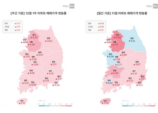 [주간부동산시황] 수도권 아파트값 상승세 둔화, 10·15 대책 영향 반영