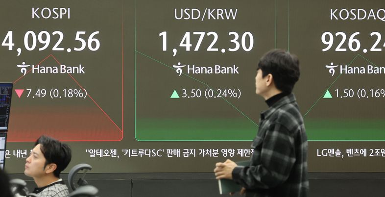 4대 은행, 위험가중자산 1년 새 20조원 '쑥'…원·달러 환율에 '속수무책'