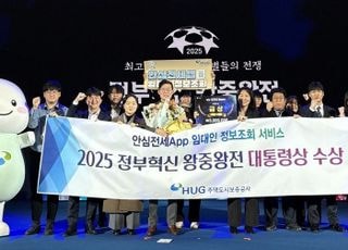 HUG, '안심전세앱 임대인 정보조회' 대통령상 수상