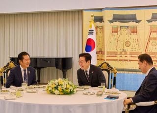李대통령, 정청래·김병기와 만찬…"개혁 입법, 국민 눈높이 맞게"