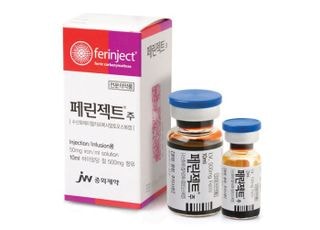 JW중외제약 "고용량 철분 주사제 페린젝트, 뇌동맥류 환자 수혈 필요성 낮춰"
