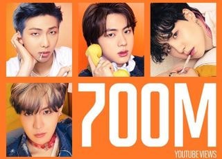 방탄소년단 ‘퍼미션 투 댄스’ 뮤비 7억뷰 돌파…통산 10번째