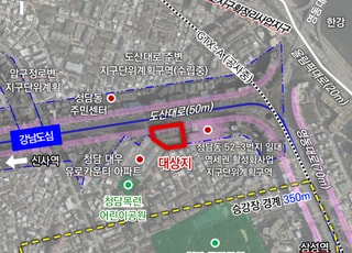청담동 역세권 활성화 사업 추진…35층 규모 업무·문화 복합시설 조성