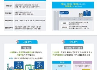 남양주시, 시민 편의 위한 휴대용 주소정보 안내도 제작배포