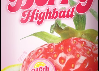 롯데마트·슈퍼, 연말 모임 겨냥 '스트로베리 하이볼' 출시