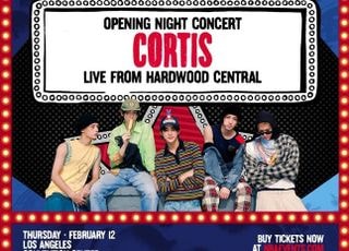 코르티스, 미국 ‘NBA 크로스오버 콘서트 시리즈’ 헤드라이너 발탁