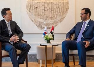 김동관 등 韓 기업인들, UAE 석유회사 '애드녹' CEO 접견