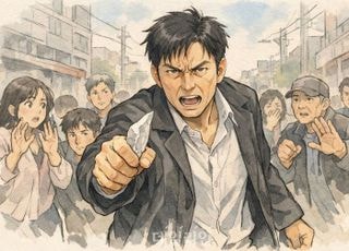 도로 대리석 깨부숴 시민 위협…말리는 지인 머리 걷어찬 40대