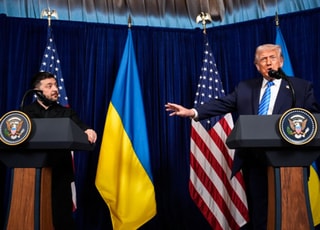 젤렌스키 만난 트럼프 "몇 주 안에 종전…논의 95% 완료"