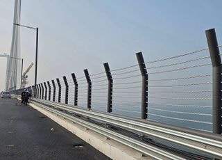 영종~청라 연결 제3연륙교에 ‘자살방지용 난간’ 설치