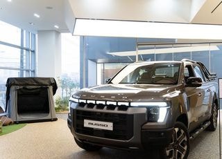 KGM, 신형 픽업 '무쏘' 첫 공개…내년 1월 본격 판매