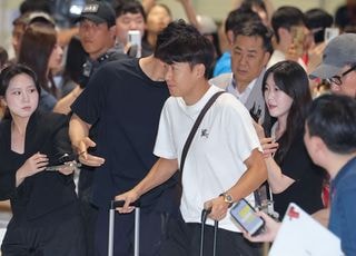 “죄송합니다”만 남긴 손흥민…홍명보와 정반대 귀국 반응