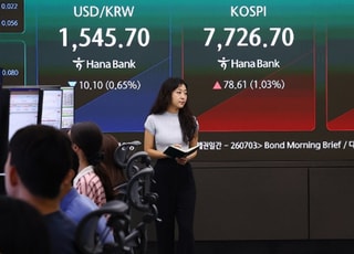 코스피 추락 어디까지…외인 ‘팔자’에 7500선 반납 [시황]