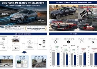 제네시스로 실험한 전기차 공기흐름 제어…KAIST, 세계 최고학회 인정