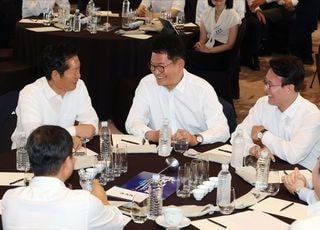 대화하는 민주당 김민석-송영길-정청래 의원