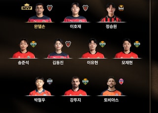 ‘2골 1도움’ 포항 완델손, K리그1 16라운드 MVP…K리그2는 대구 김주공