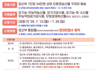서울 강동구, 임산부를 위한 친환경 농산물 꾸러미 지원사업 재개
