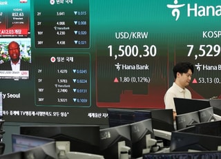 코스피, 중동 리스크에 7300선 이탈 [시황]