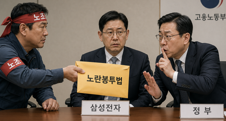 노조가 꺼내든 노란봉투에...다급한 정부 "그 뜻 아니다" [기자수첩-산업]