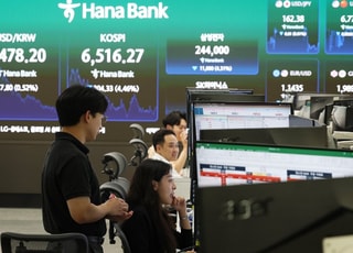 극단적 코스피 변동성…일평균 거래대금 23% ‘뚝’