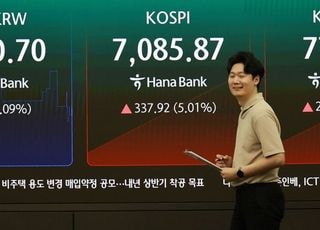 코스피 7100선 회복…외인 1.3조 ‘사자’에 급등 [시황]