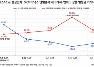 '삼전·닉스 블랙홀'에 빨려든 돈…코스닥은 말랐다